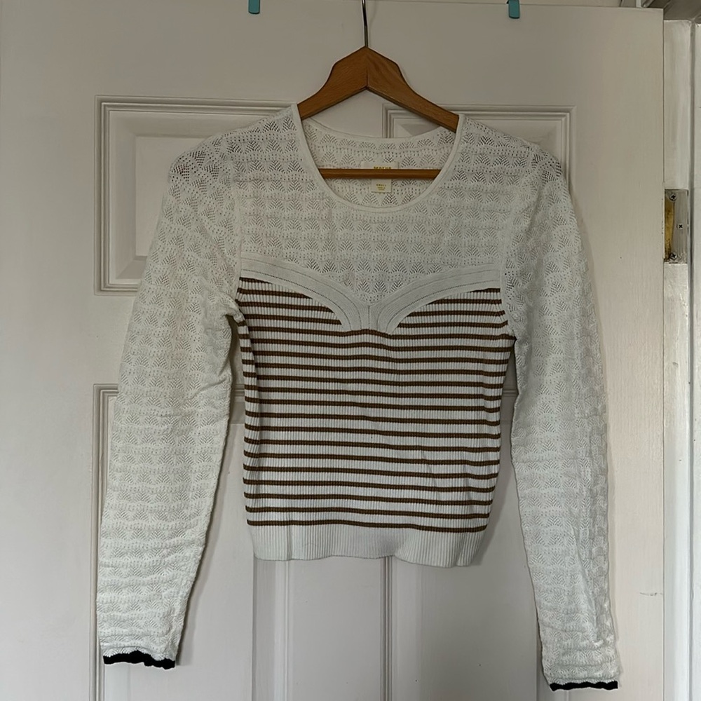Anthropologie Maeve cropped sweater
